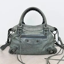 Auth Balenciaga the Town 2Way Mirror 2