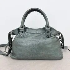 Auth Balenciaga the Town 2Way Mirror 3