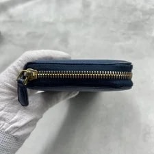 Prada Round Zipper Long Wallet 9451 From Japan 4