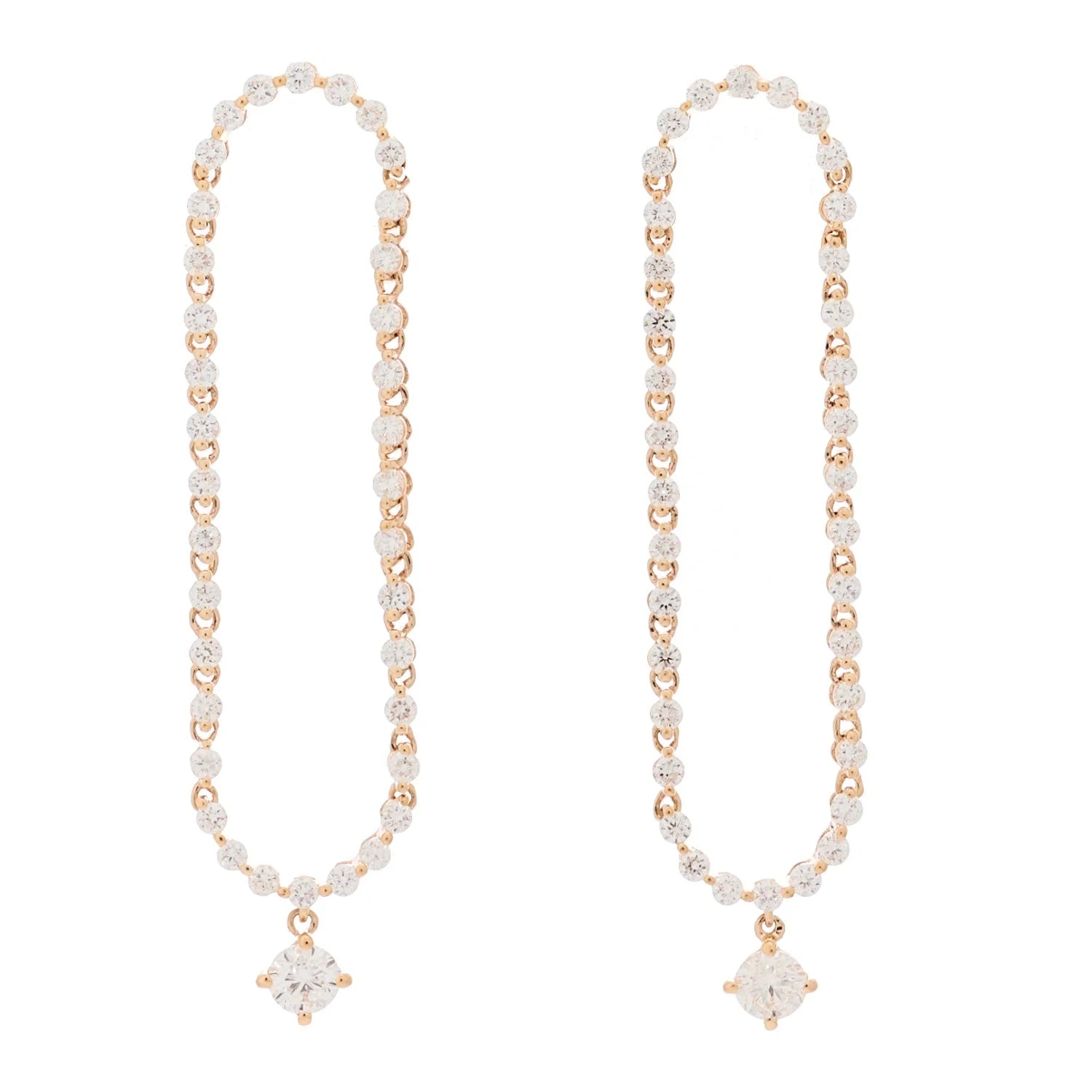 Anita Ko — 18K Rose Gold Loop — Jewelry — resale