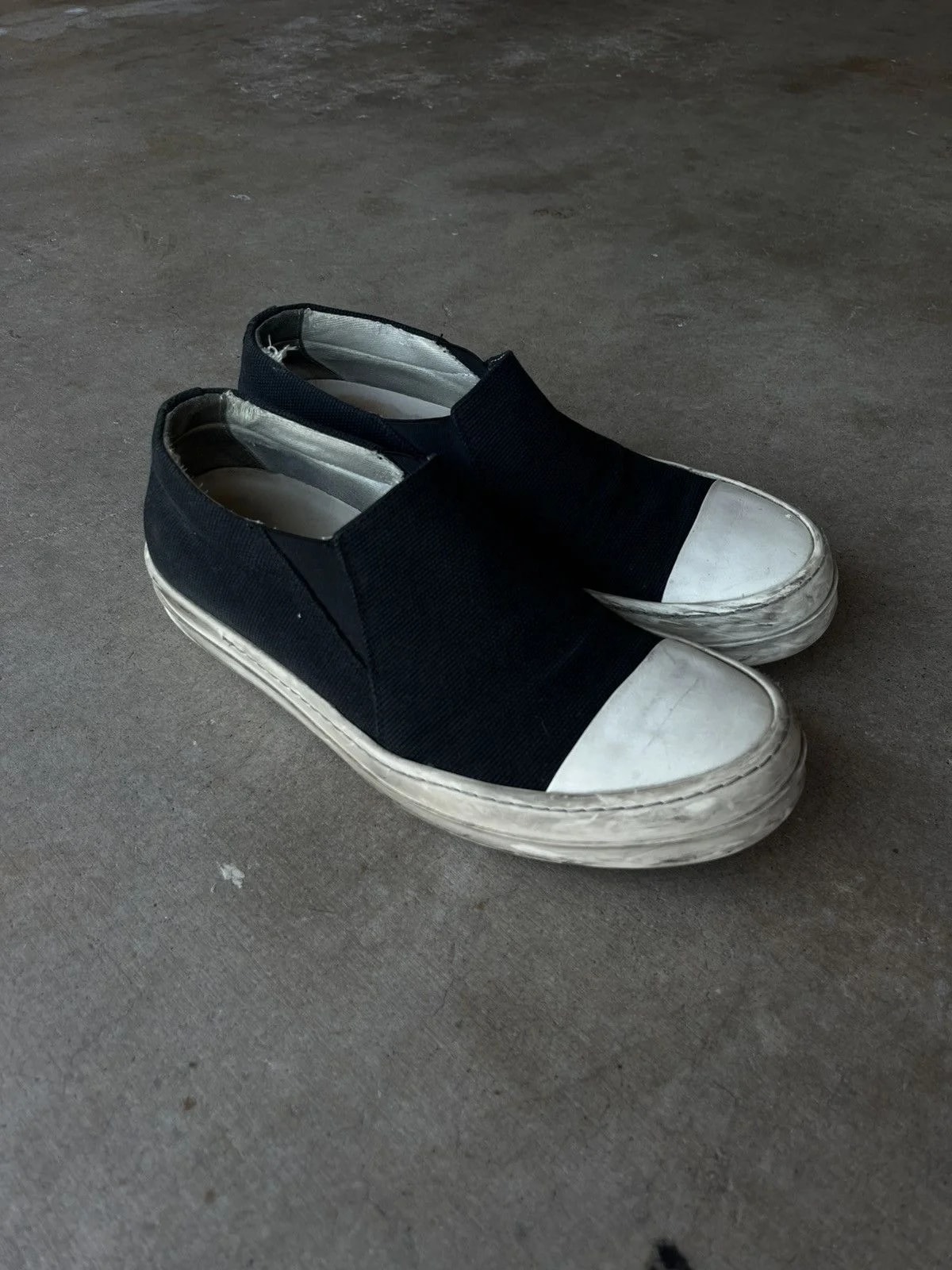 Rick Owens — Rick Owens Lowtop Ramones — Sneaker — resale