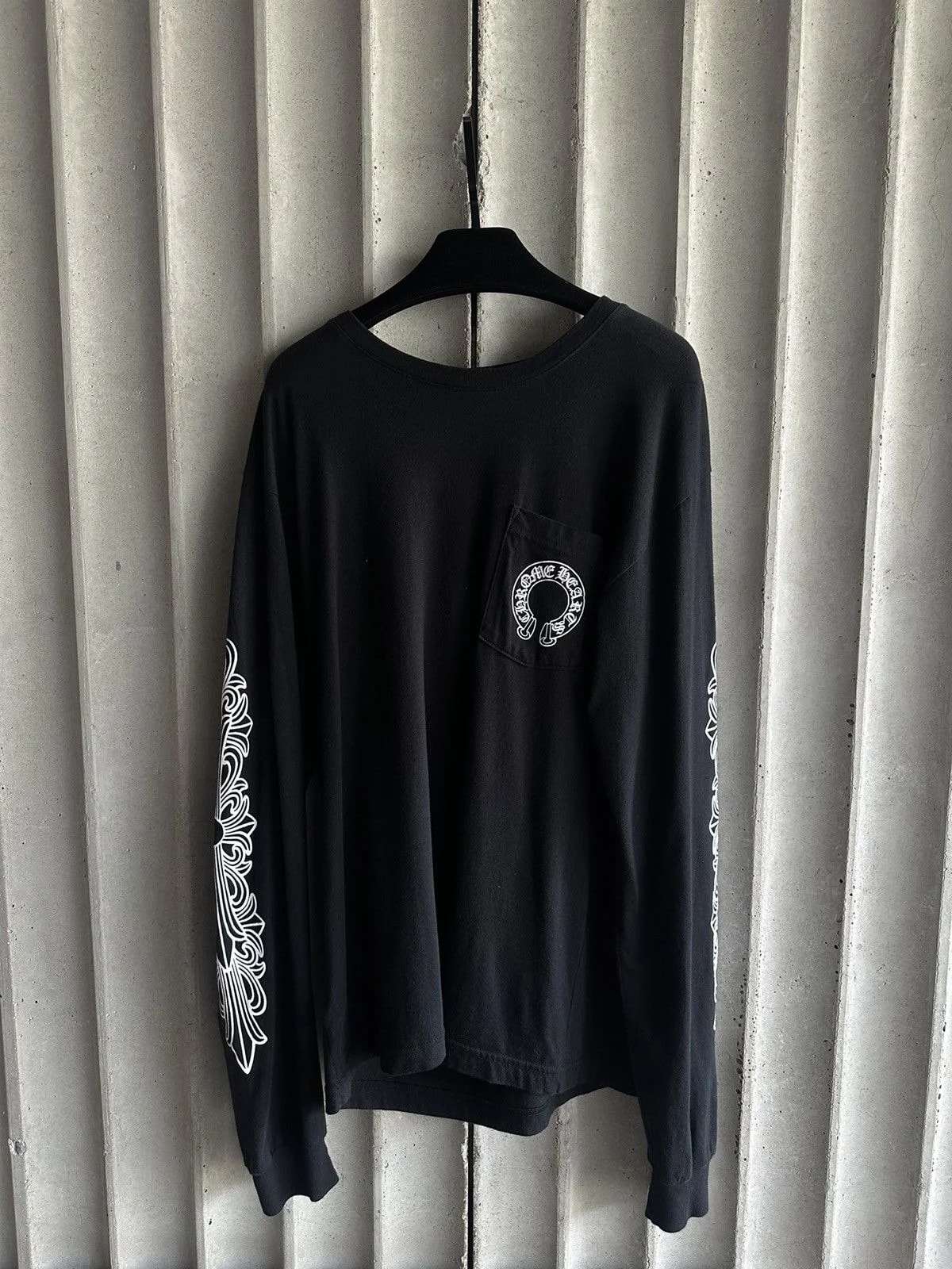 Chrome Hearts — Hearts - Long Sleeve Horseshoe — streetwear — resale