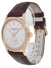 Patek Philippe Calatrava 6119 Rose Gold Silver Dial 39mm Manual 6119R 3