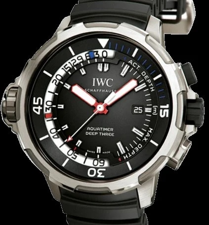 Worldofluxuryus — IWC Aquatimer Deep Three Titanium ’s — Watch — resale
