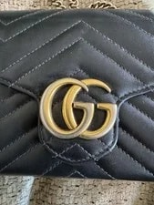 Gucci Italy GG Marmont Chain Small Crossbody 4