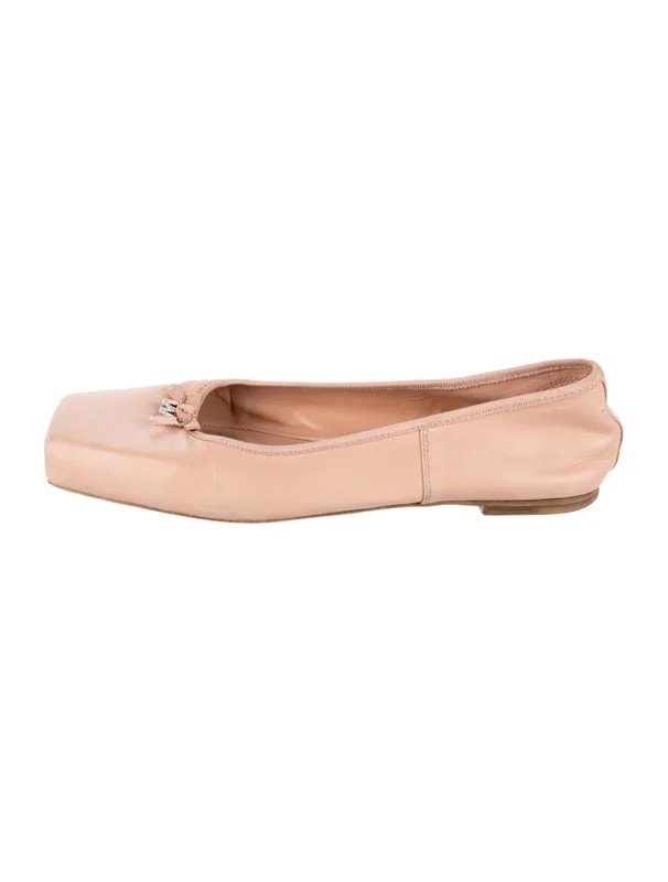 Alexander Wang — Bow Accents Ballet — Designer Shoe — resale