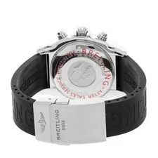Breitling Chronomat 44 Flying Fish Steel Auto 44mm Black Dial AB011610/BB08 4