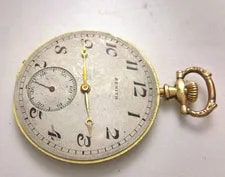 Zenith Pocket Watch Movement With Dial 3