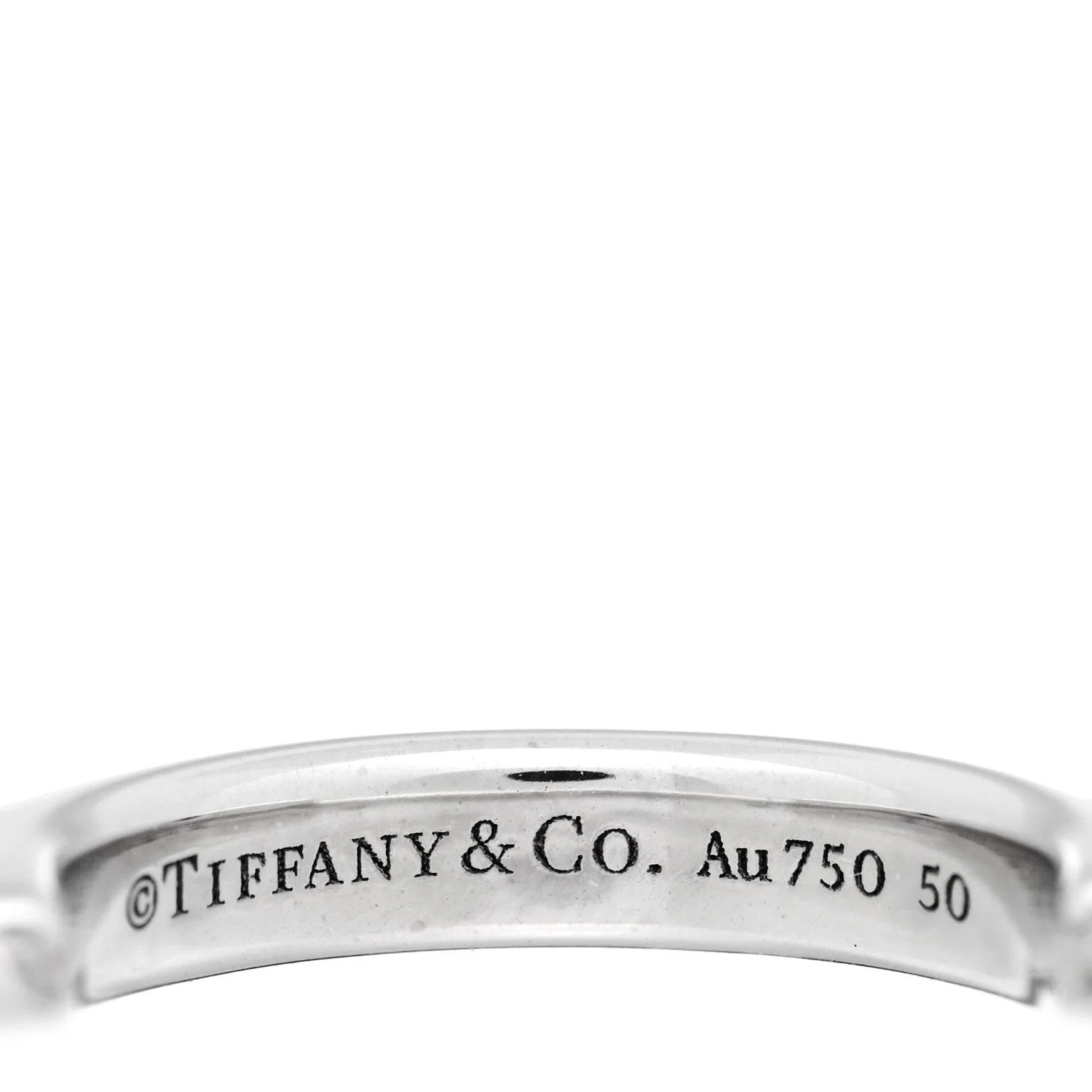 18K White Gold Lock 44 3 4