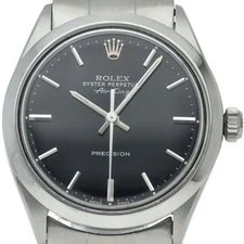 Rolex — Rolex Air-King 5500(3) Stainless Steel 34mm Black Dial Automatic 1988 #LPW1228 — Watch — resale