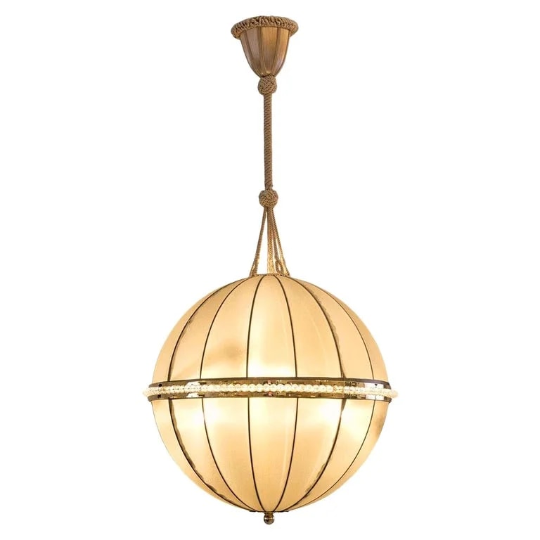 Josef Hoffmann, Wiener Werkstätte, Woka Lamps — Wiener Werkstaette Josef Hoffmann "Graben Cafe" 45 Pendant Re-Edition — Furniture — deal