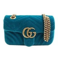 Gucci — Gucci Peacock Marmont Matelassé Crossbody 467891 54841307 [P] — Handbag — resale