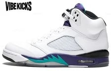 Air Jordan — Air Jordan 5 Retro 'Grape' 2013 136027-108 New — Sneaker — resale