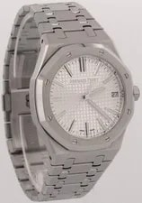 2023 Papers Audemars Piguet Royal Oak White 41mm Steel 15510ST.OO.1320ST.03 BOX 4