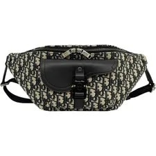 Dior — Auth Christian Dior Belt Cotton Smooth F/S — Handbag — resale