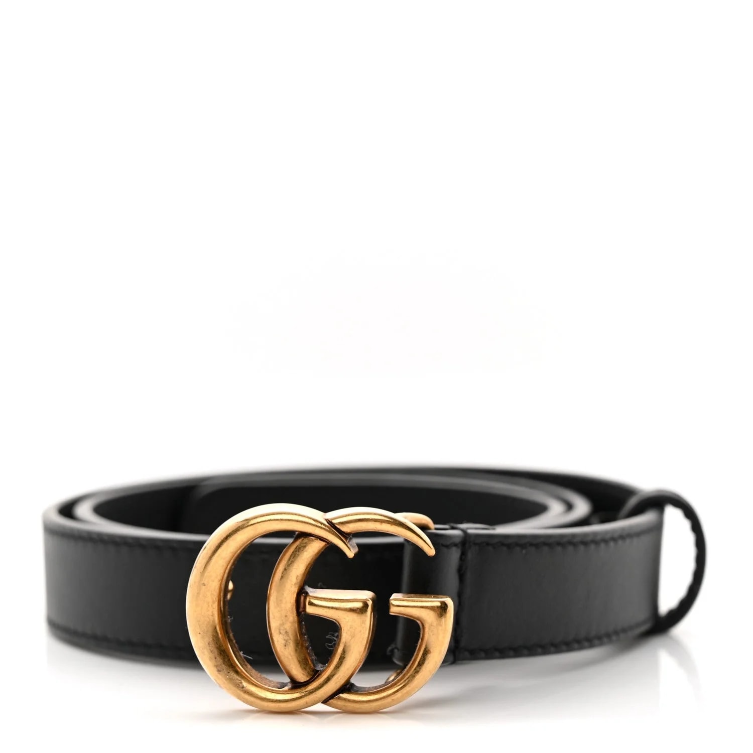 Gucci — Double G 20mm Belt 70 28 Belt — Accessory — resale