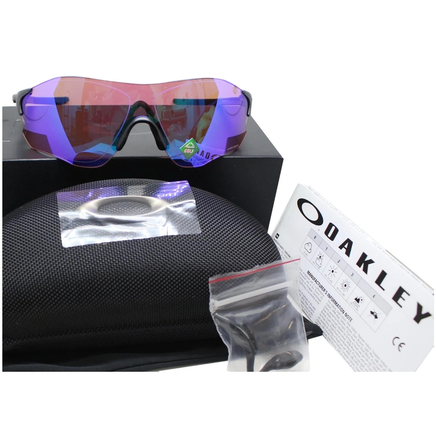 Oakley OO9313-0538 EVZero Path AF Sunglasses Prizm Golf Lens 2