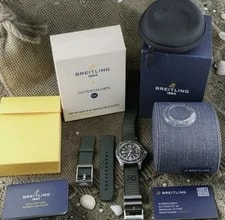 Breitling Superocean 44 Outerknown Green Dial A17367A11L1W1 ! ! 2