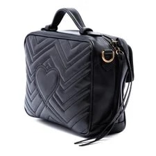 Gucci Small GG Marmont Matelasse Sylvie Top Handle Satchel 2