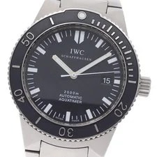 IWC Schaffhausen — IWC Schaffhausen GST Aqua Timer IW353601 Date Black Dial Automatic 's_969412 — Watch — resale
