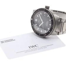 IWC Schaffhausen GST Aqua Timer IW353601 Date Black Dial Automatic 's_969412 2