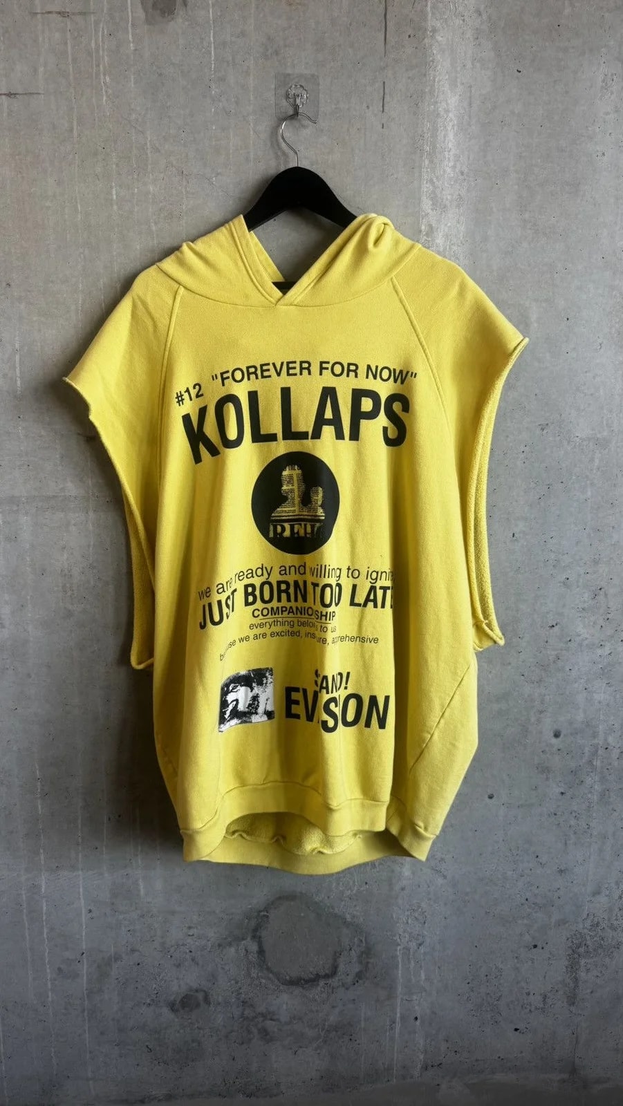 Raf Simons — Raf Simons Redux Kollaps Hoodie — streetwear — resale
