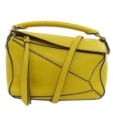 Loewe Puzzle Mini 2WAY Calf From Japan 2