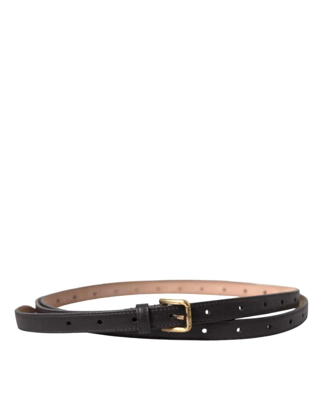 Dolce & Gabbana Long Skinny Metal Buckle Belt 2