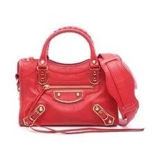Balenciaga — Balenciaga Mini City Metallic Edge 24cm — Handbag — resale