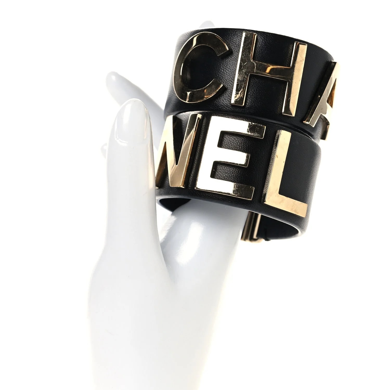 Cha-Nel Logo Cuff Set M 2