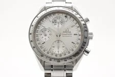 Omega 3523.30 Speedmaster Triple Calendar Automatic Silver Dial 3