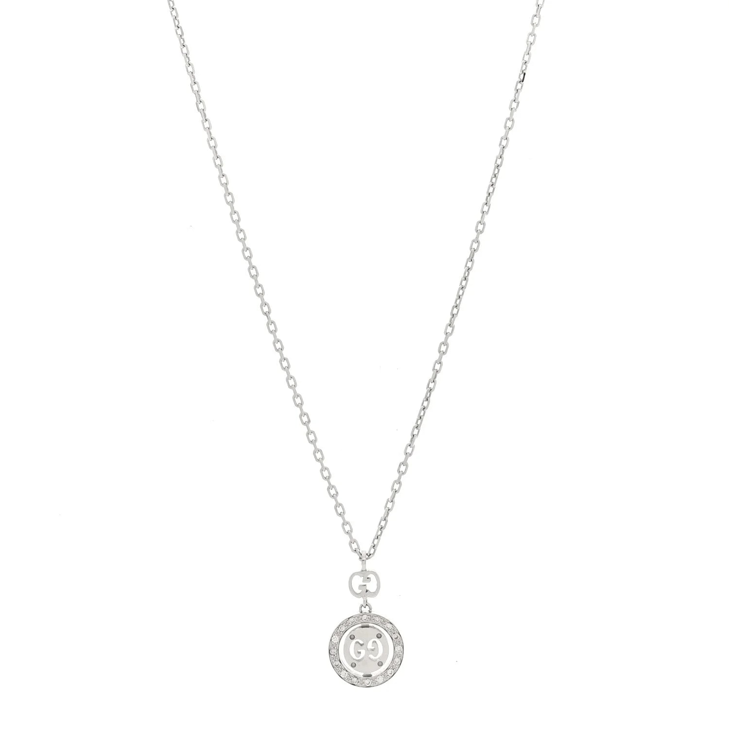 Gucci — 18K White Gold 10mm Icon Twirl — Jewelry — resale