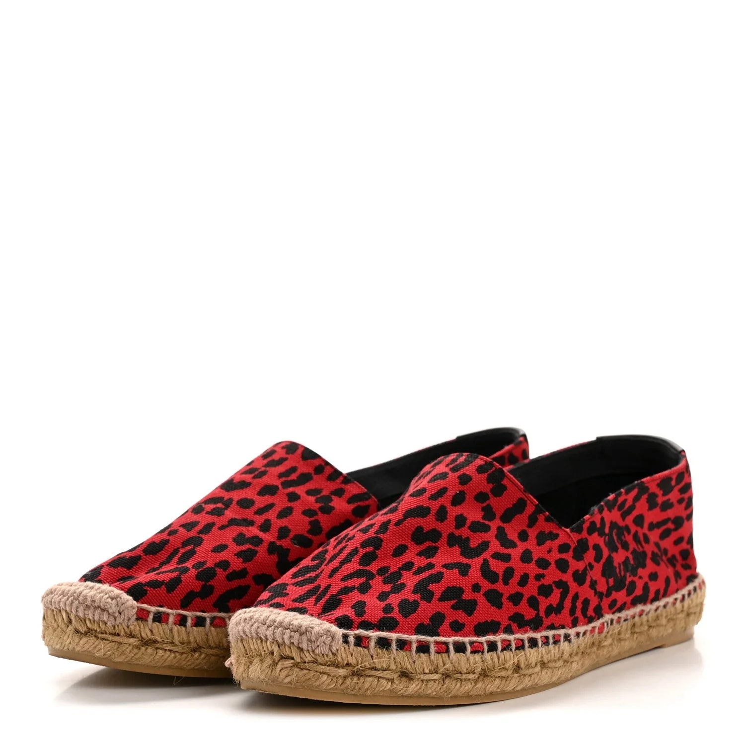 Leopard Print Espadrilles 38 4