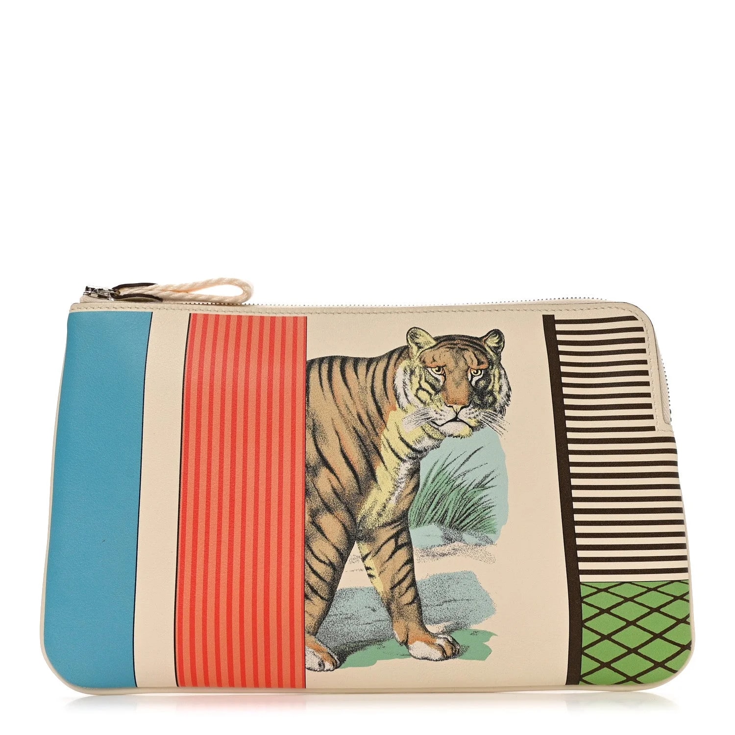 Hermès — Grand Theatre Nouveau Carre Long Pocket Pouch Nata — Accessory — resale