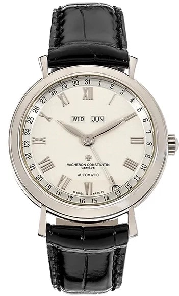 Worldofluxuryus — Vacheron Constantin Triple Calendar 18K White Gold — Watch — resale