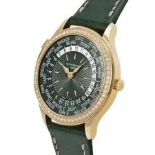 Patek Philippe Complications 7130R-014 36mm Rose Gold Green #WW6940 2