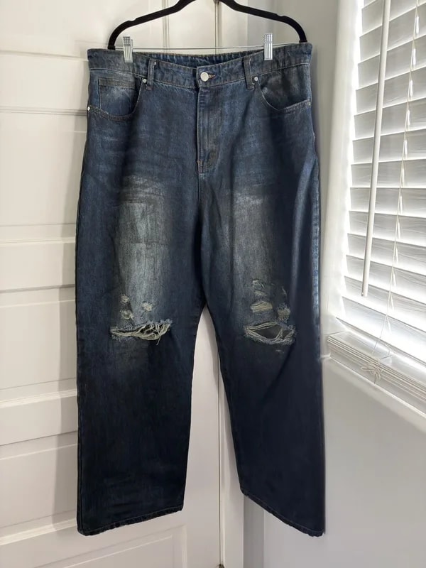 Basketcase Gallery Garage Wash Denim — Designer Shoe — resale