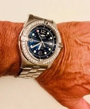 Breitling Superocean Steelfish A17390 44mm Automatic 40 Diamond Bezel Box 3