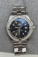 Breitling Superocean Steelfish A17390 44mm Automatic 40 Diamond Bezel Box 4