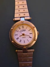 Cartier — Cartier Must de Quartz Swiss Made Roman White Dial Two-Tone 29mm — Watch — resale