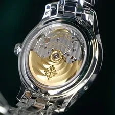 Patek Philippe Annual Calendar Moon Phase Blue Steel Full SET 4947/1A-001 2