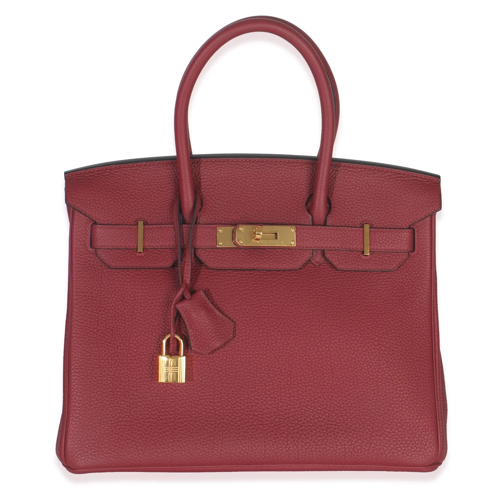 Hermès — Hermès Grenat Birkin 30 GHW — Handbag — resale