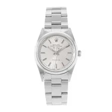 Rolex Air King 34 14000 Silver Index Dial Steel Oyster Papers 2