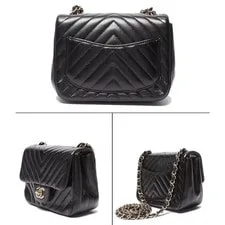 Chanel Chain Matelasse V-stitch Single Flap Hardware d92 2