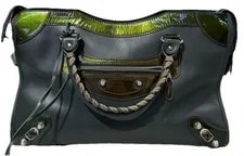 Balenciaga — Authentic Balenciaga Dark & Classic City Large Work — Handbag — resale