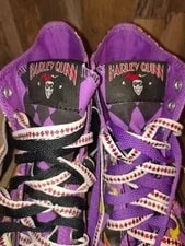 Converse Joker Harley Quinn DC High Tops 7 9 4