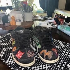 Nike SB Dunk Low Pro QS Neck Face / , Size 9, DQ4488-001 2