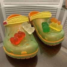 Crocs Haribo Gummy Bear Collaboration Size 7 9 Clogs Shoes 3