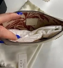 Gucci Mini GG Marmont Chain Baguette 3