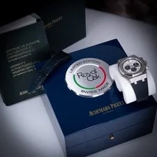 Audemars Piguet Royal Oak Chronograph Pride of Italy 26326ST White Dial Limited 2